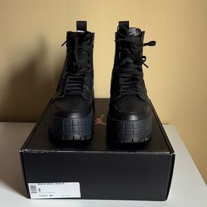 Air Jordan Brooklyn Blacm High-Top Sneakers